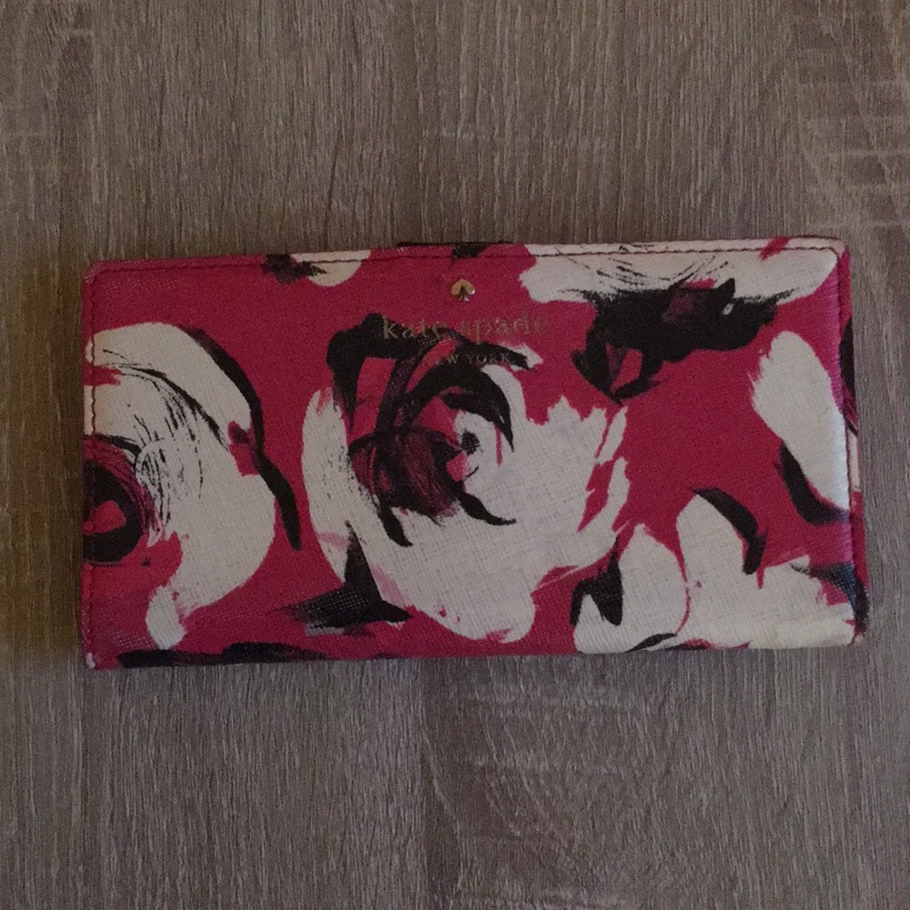 Kate Spade Rose Wallet